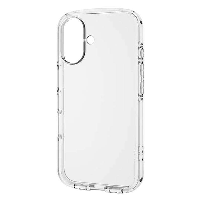 iPhone16 TOUGH SLIM LITE タフソフト オールクリア PM-A24ATSLUCCR