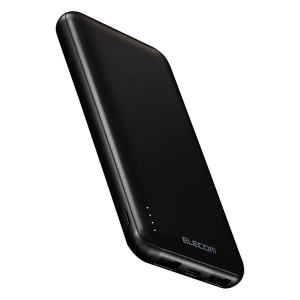 モバイルバッテリー リチウムイオン電池 10000mAh USB-C×1 USB-A×2 microB×1 ブラック