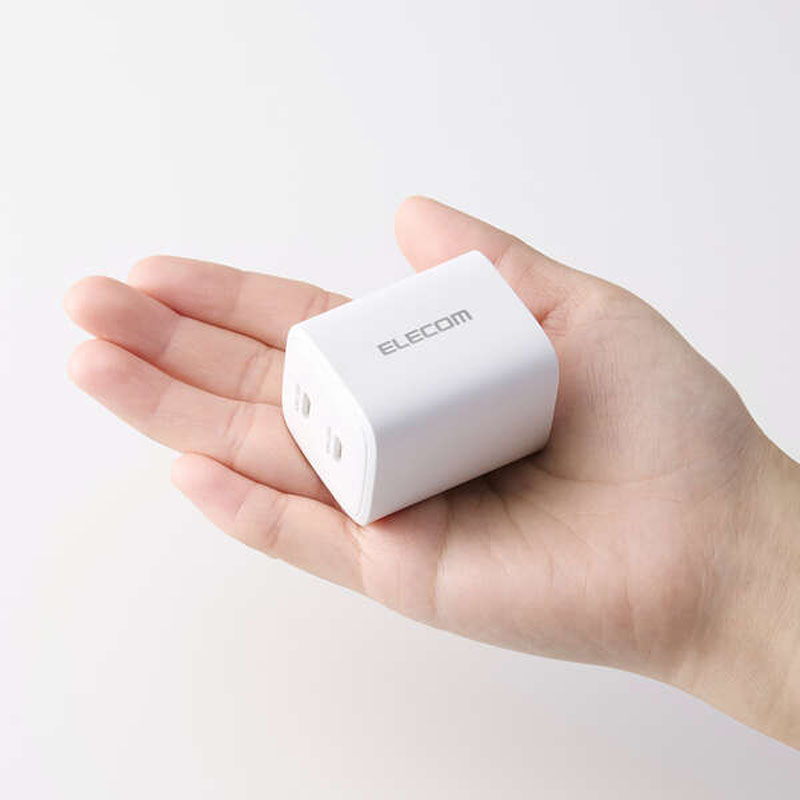 【お取り寄せ商品】USB Power Delivery 40W AC充電器(C×2) ホワイト