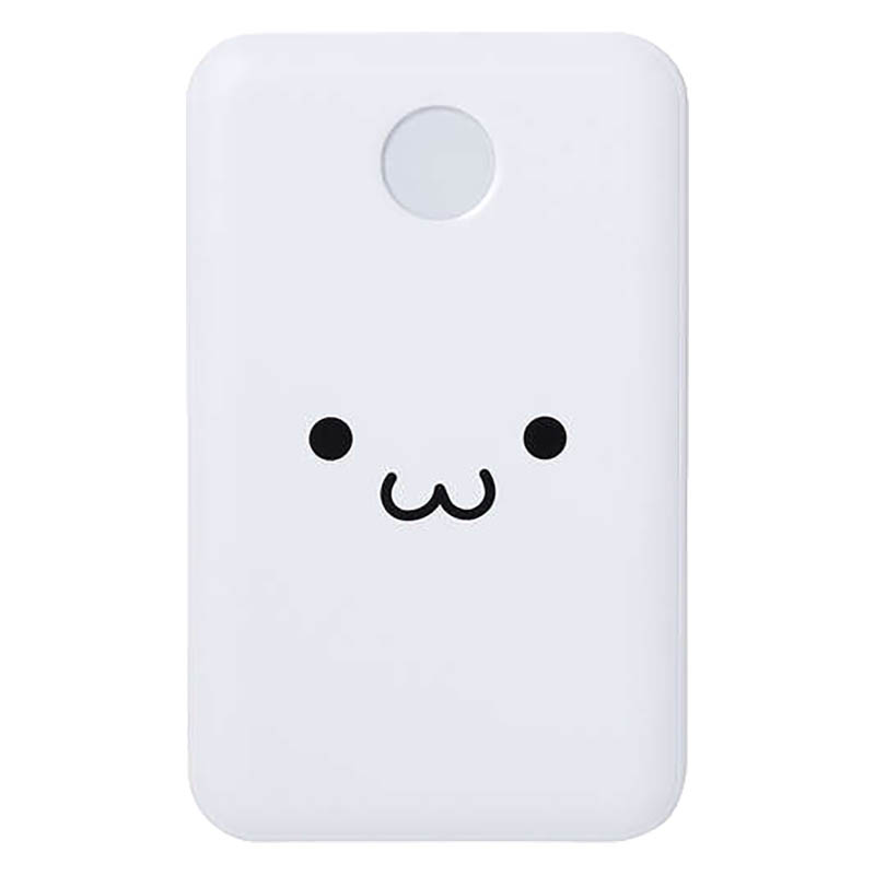モバイルバッテリー リチウムイオン電池 残量表示 10000mAh USB-C×2 USB-A×1 しろちゃん