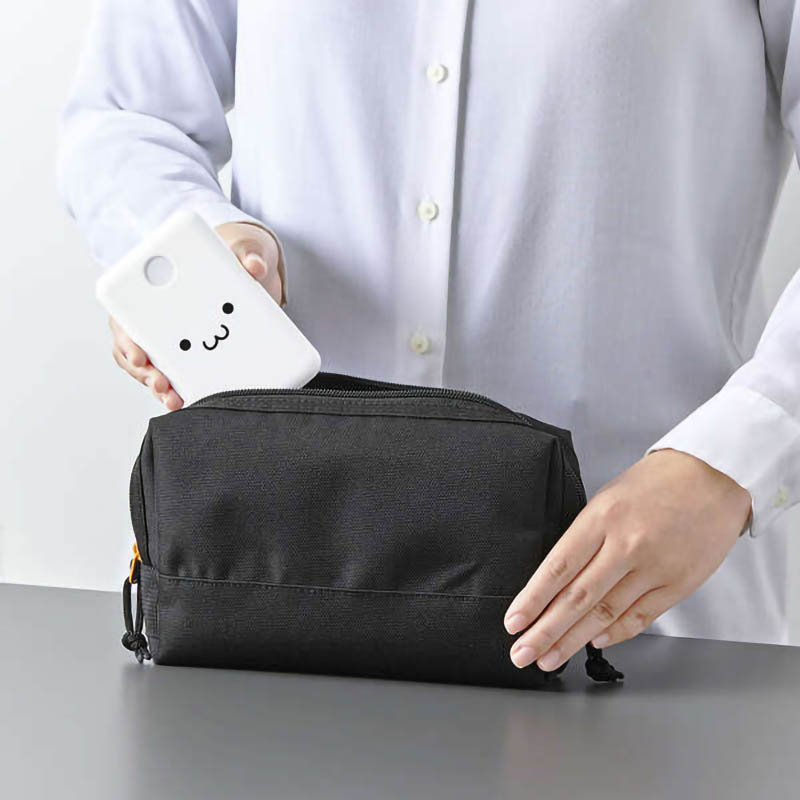 モバイルバッテリー リチウムイオン電池 残量表示 10000mAh USB-C×2 USB-A×1 しろちゃん