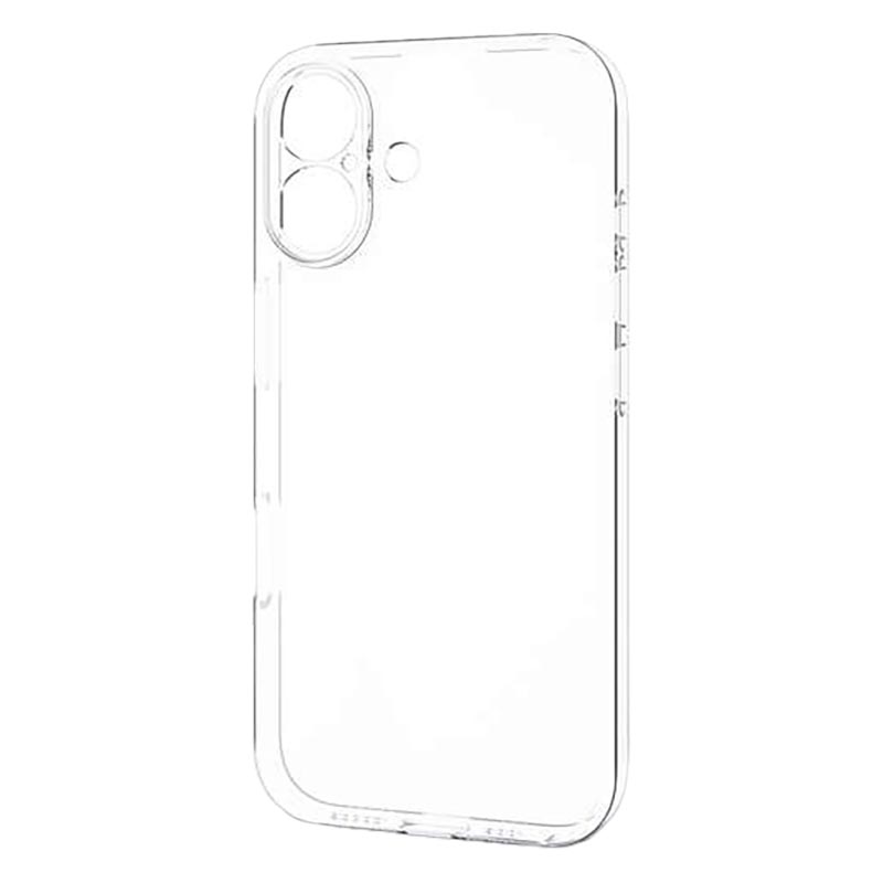 iPhone17 ソフトケース 極限 メタルステッカー付 PM-A25AUCTKCR