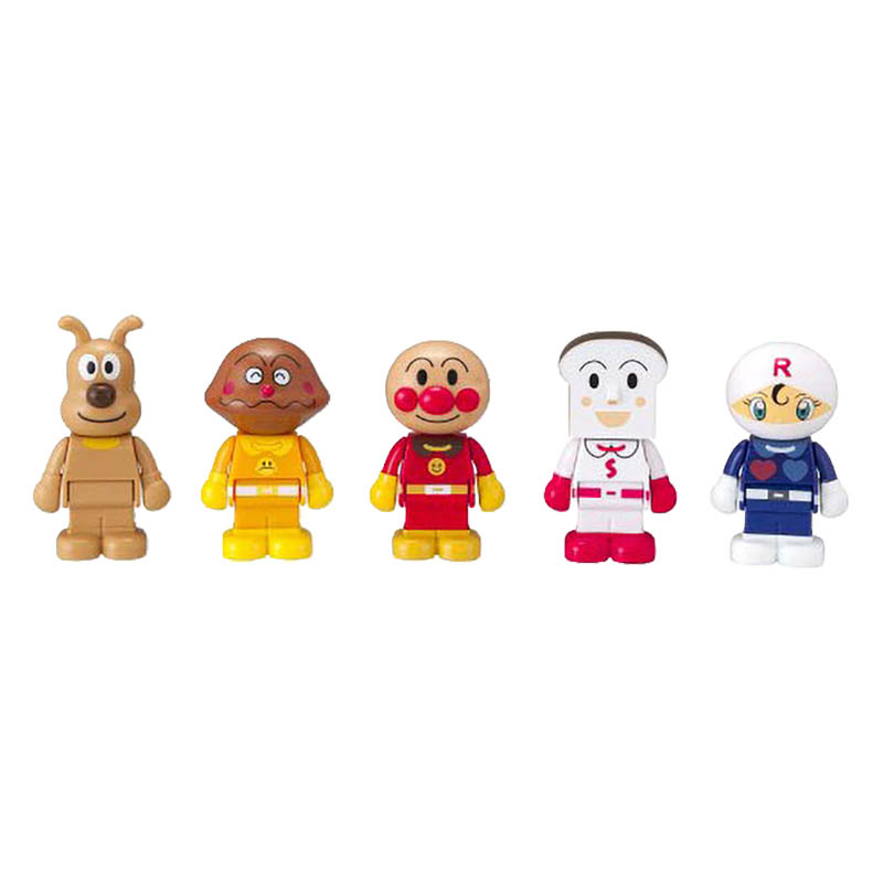 アンパンマンとなかまたちブロックドールセット