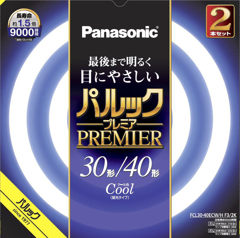 パルックプレミア 丸型蛍光灯 FCL3040ECWHF32K Panasonic パナソニック