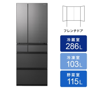 551L 冷蔵庫(NR-F55WX1-H) ミスティスチールグレー