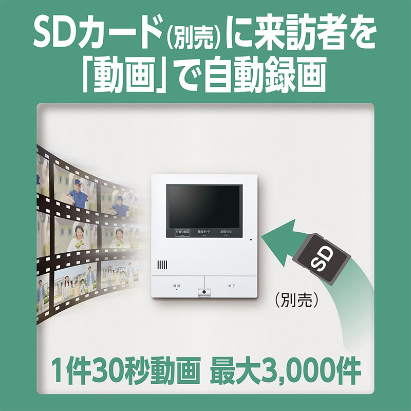 【お取り寄せ商品】テレビドアホン VL-X50AHF