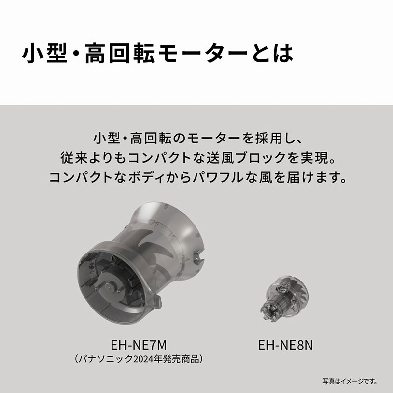 【お取り寄せ商品】ヘアドライヤー イオニティ EH-NE8N-H モダングレー
