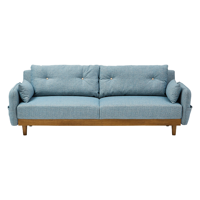 ■【関家具】ソファベッド ノイン ファブリック 幅198×奥行100×高さ71cm