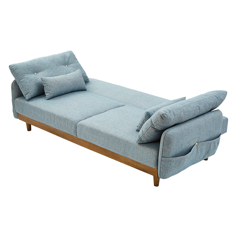 ■【関家具】ソファベッド ノイン ファブリック 幅198×奥行100×高さ71cm