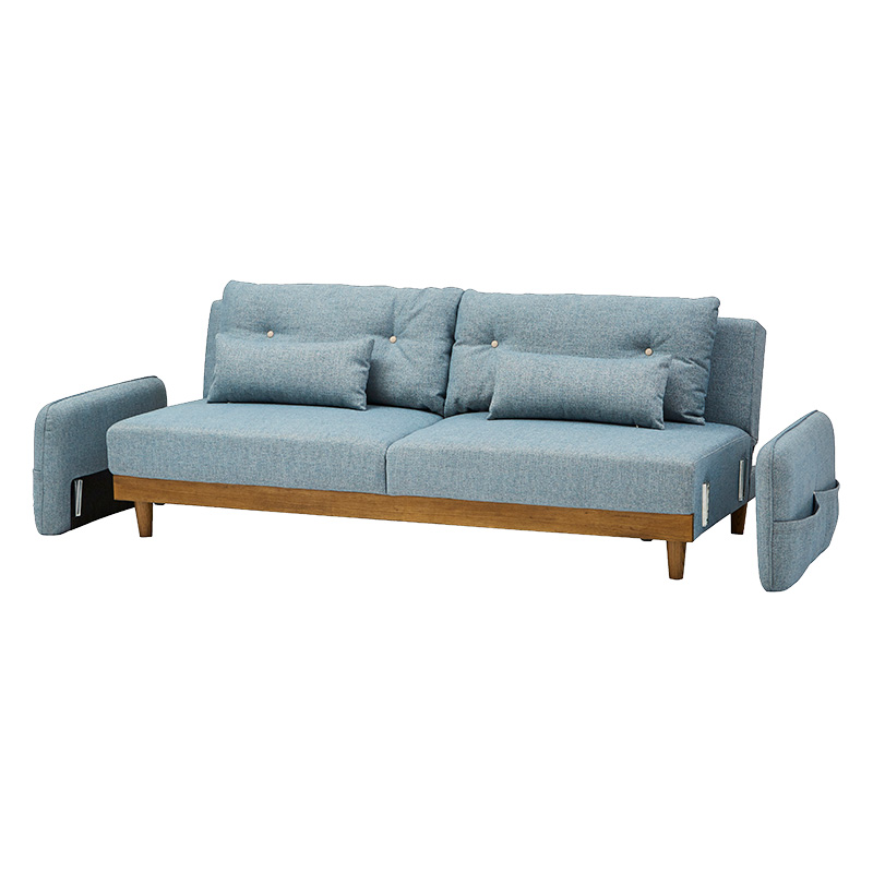 ■【関家具】ソファベッド ノイン ファブリック 幅198×奥行100×高さ71cm