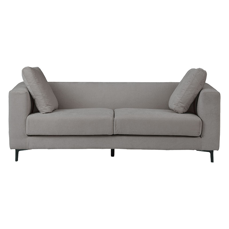 ■【関家具】3人掛けソファ フィナ ファブリック 幅185×奥行83×高さ83cm