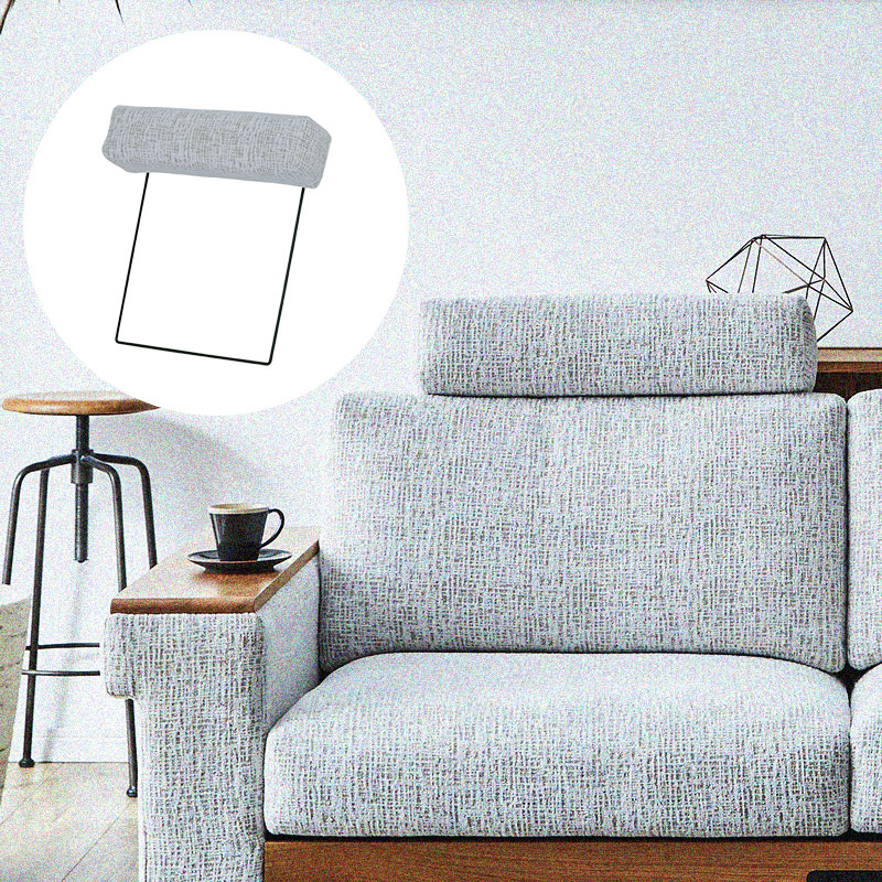 ■【関家具】ヘッドレスト マッシュⅡ ファブリック 幅58×奥行15×高さ50cm