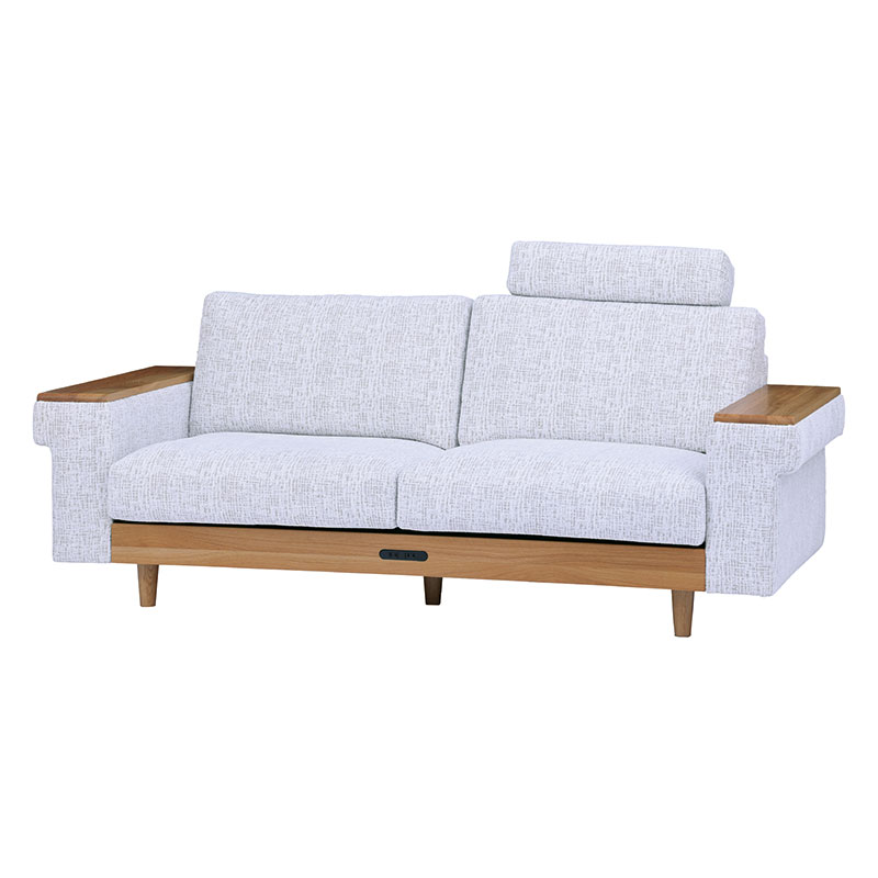 ■【関家具】ヘッドレスト マッシュⅡ ファブリック 幅58×奥行15×高さ50cm