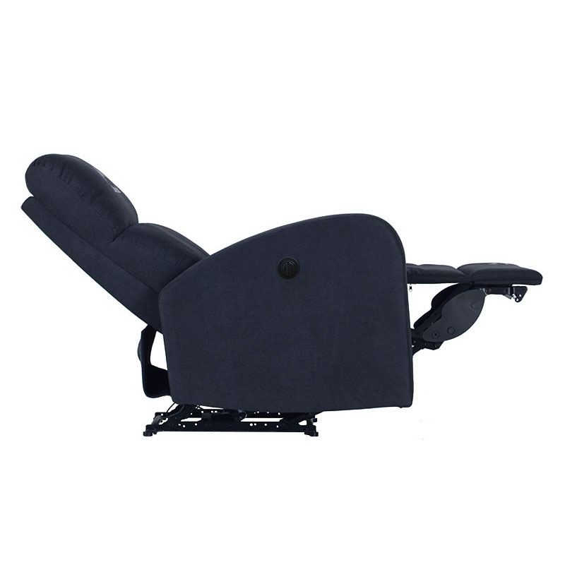 ■【関家具】電動ソファ 1人掛け クルーン W74×D95-165×H104×座面高46cm Contieaks(コンティークス) グレー
