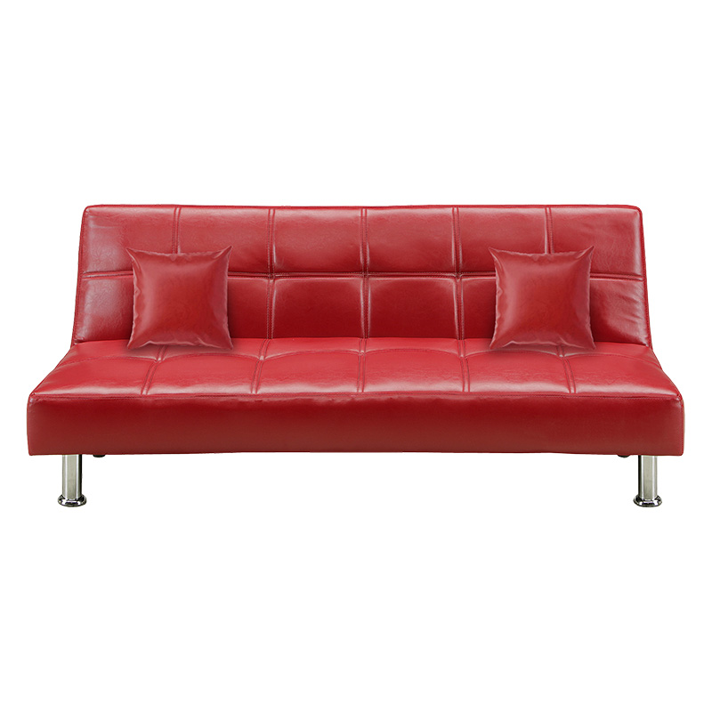 ■【関家具】ソファベッド ネロ 合成皮革 幅165×奥行80×高さ70cm