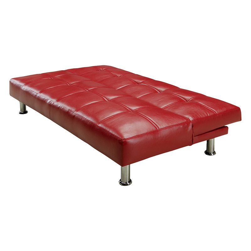 ■【関家具】ソファベッド ネロ 合成皮革 幅165×奥行80×高さ70cm