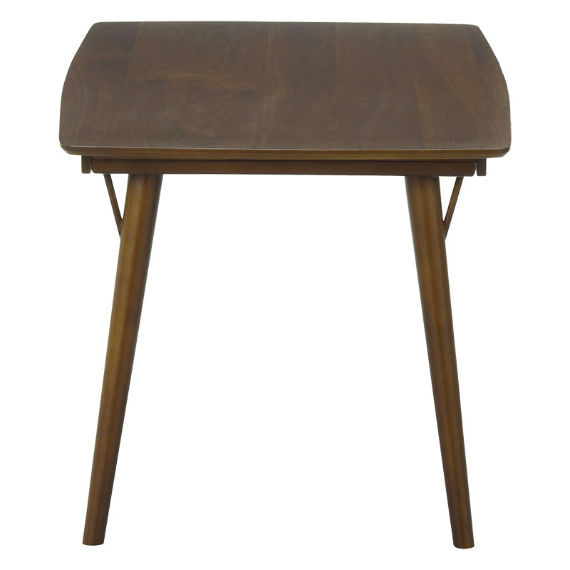 ■【関家具】ダイニングテーブル 幅140×奥行80×高さ70cm ウォールナット