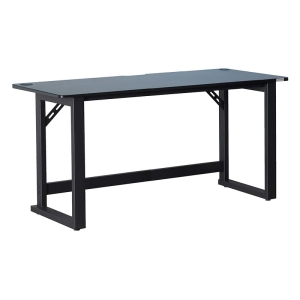 ■【関家具】ゲーミングデスク グラウンズV2 W140×D60×H70cm Contieaks(コンティークス) ブラック