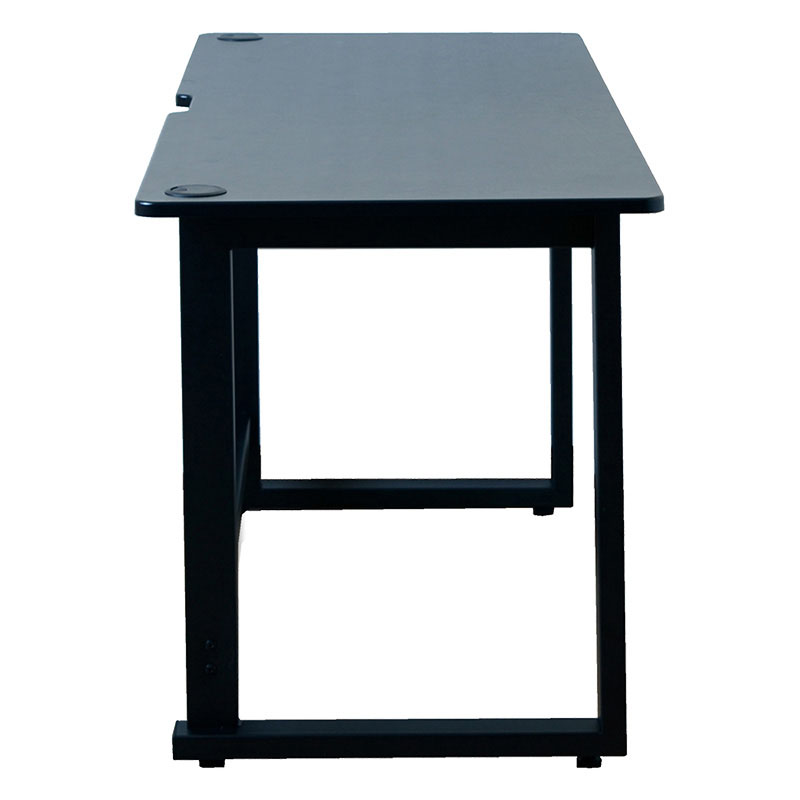 ■【関家具】ゲーミングデスク グラウンズV2 W140×D60×H70cm Contieaks(コンティークス) ブラック