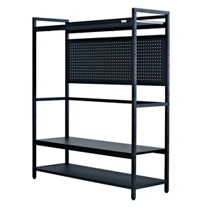 【関家具】■ゲーミングラック セクターV3 W120×D40×H140cm Contieaks(コンティークス) ブラック