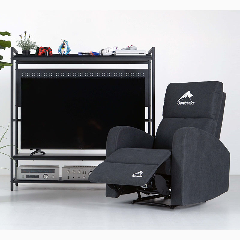 【関家具】■ゲーミングラック セクターV3 W120×D40×H140cm Contieaks(コンティークス) ブラック