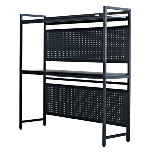 【関家具】■ゲーミングラック セクターV3 W140×D40×H140cm Contieaks(コンティークス) ブラック