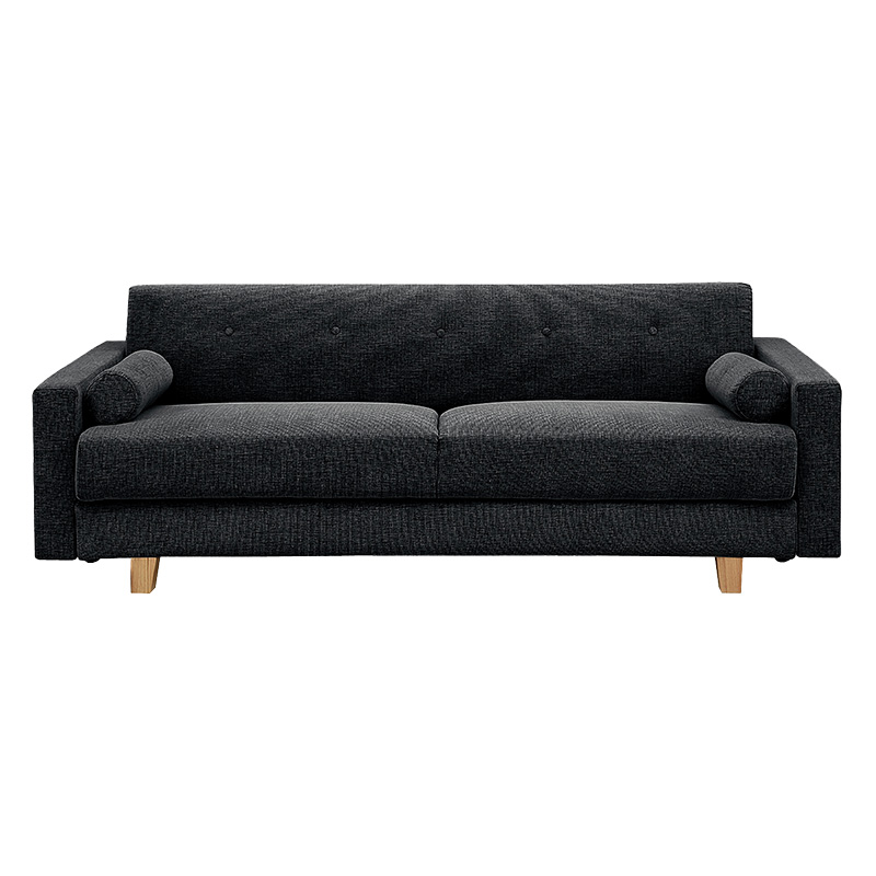 ■【関家具】ソファベッド バサラ ファブリック 幅196×奥行81×高さ72cm