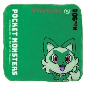 【お取り寄せ商品】プチタオル ポケモン ニャオハ 20×20cm