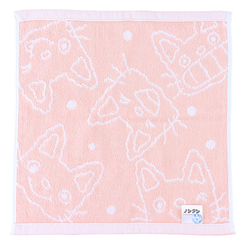 ハンドタオル ノンタン ふわふわノンタン 34×35cm