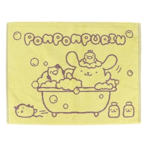 ポムポムプリン タオル地バスマット 45×60cm