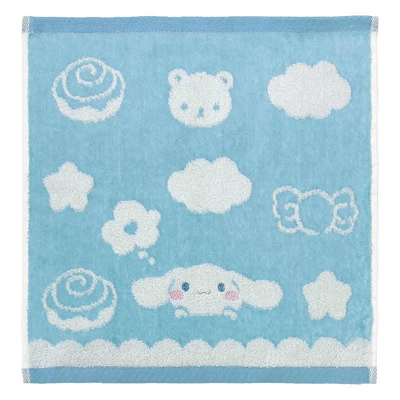 【お取り寄せ商品】ウォッシュタオル シナモロール 33×35cm ブルー