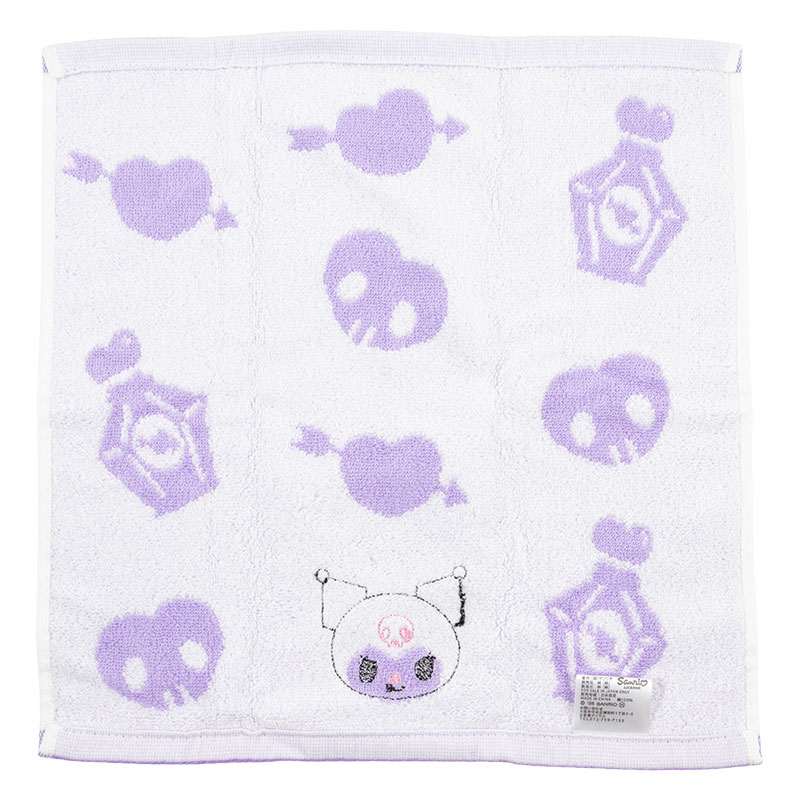 【お取り寄せ商品】ウォッシュタオル クロミ 33×35cm パープル