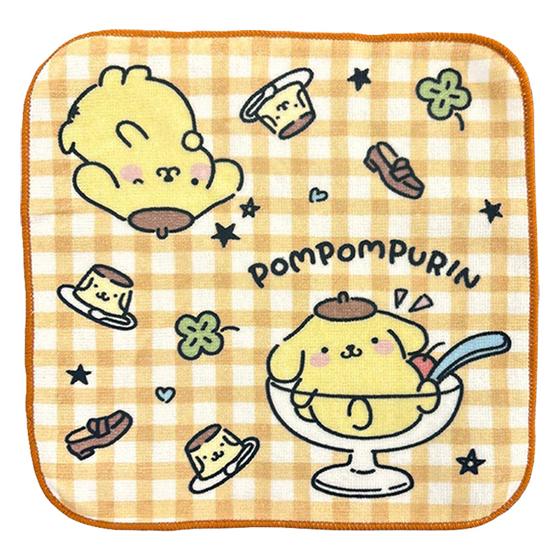 【お取り寄せ商品】プチタオル ユルットポムポムプリン