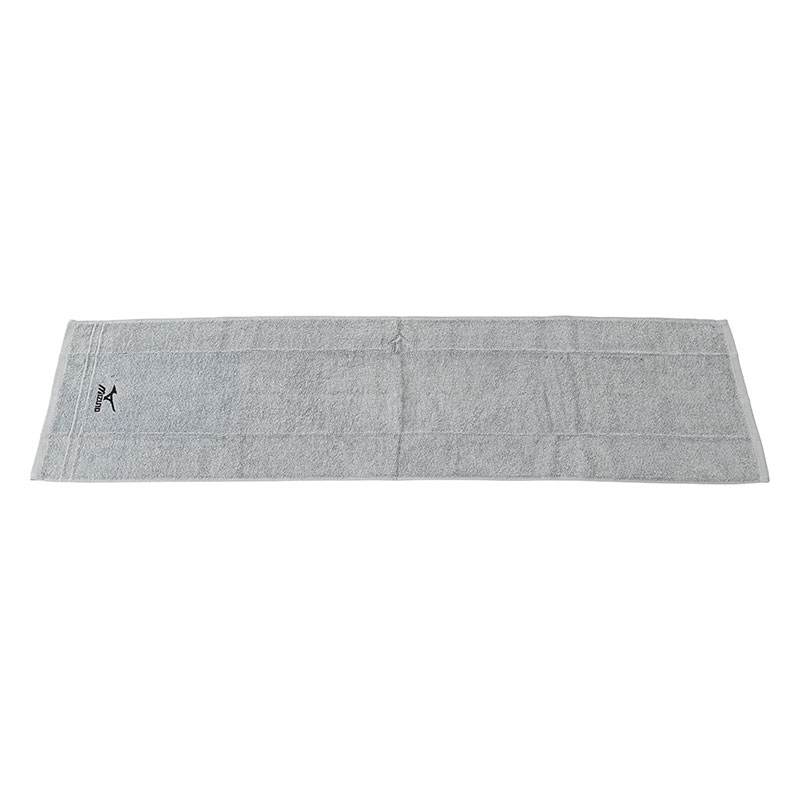 スポーツタオル 34×110cm グレー