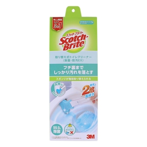 スコッチ・ブライト 取り替え式トイレクリーナー(除菌・防汚EX)