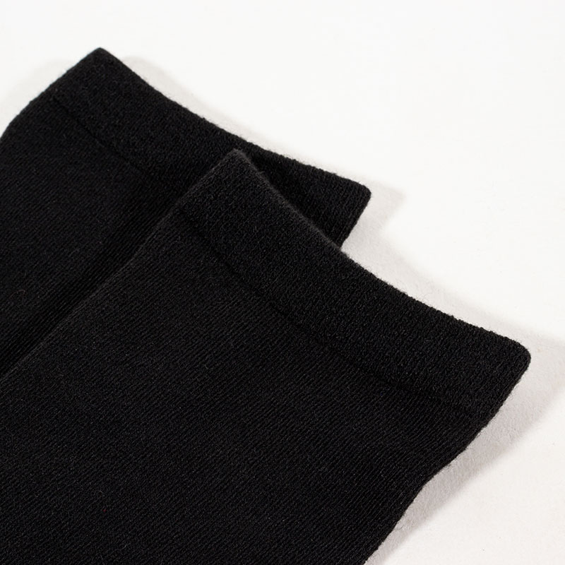 レディース JOSE ソックス 24cm丈 究極ブラック 22-25cm