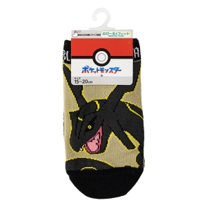キッズ 靴下 ポケットモンスター 黒レックウザ