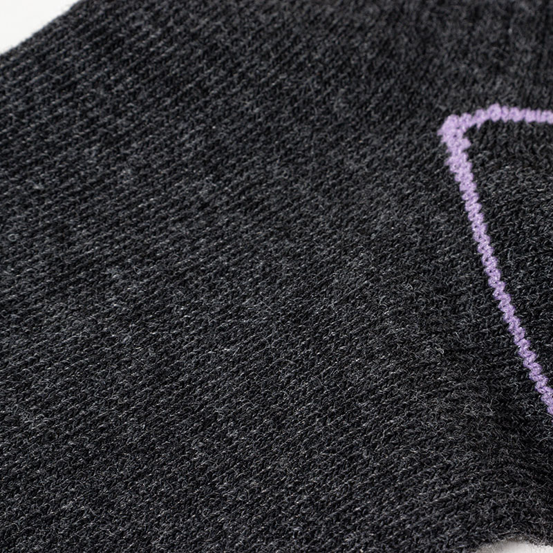 女児 LOVE ENERGY 異柄 消臭 ハイカットソックス 19-24cm 3足組