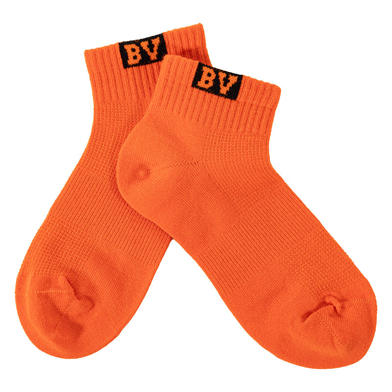 男児 BRAVERS 走るをサポート 異色 カラースニーカーソックス 19-24cm 3足組