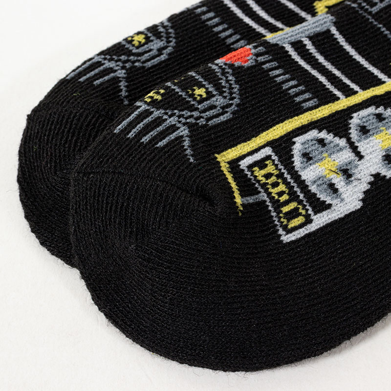 男児 SKIPKIDS 異柄 電車 スニーカーソックス 15-20cm 3足組