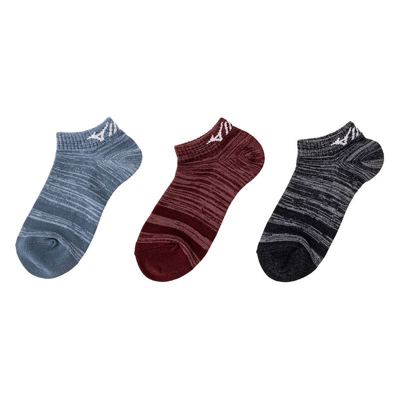 レディース ミズノ ガチ丈夫 引揃 切替 6.5cm丈 23-25cm 3足組