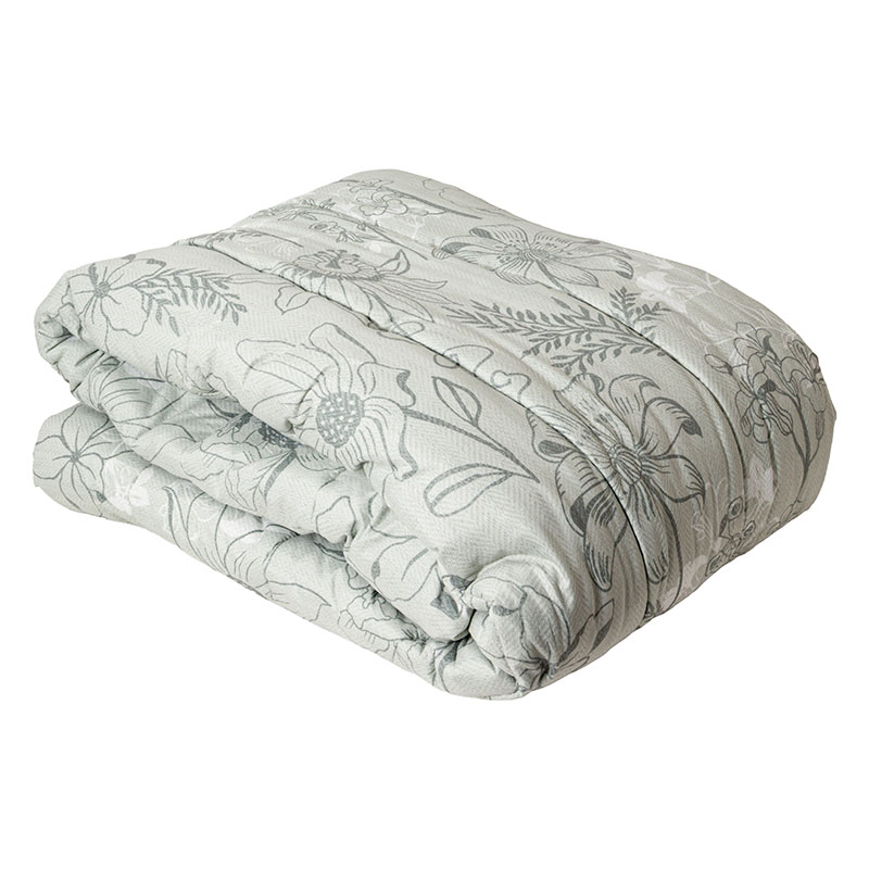 5層あったか掛けふとん Dダブル(190×210cm)グレー