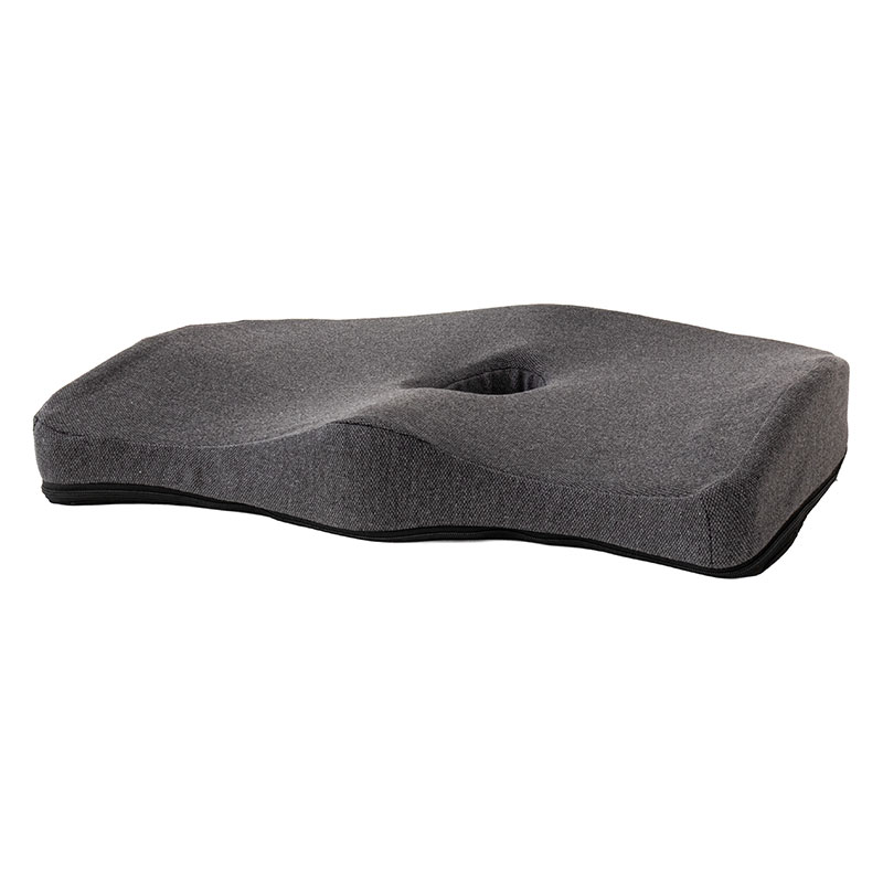 フィース お尻をサポートする クッション 45×35cm ブラック