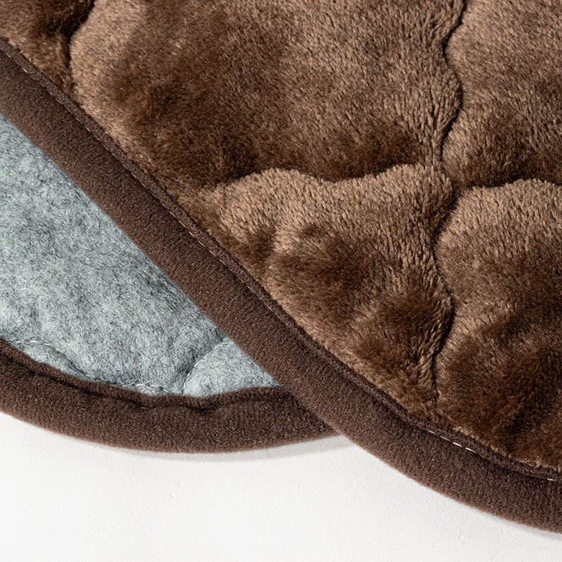 コタツ敷 リーン 約2.1畳(180×180cm)ブラウン