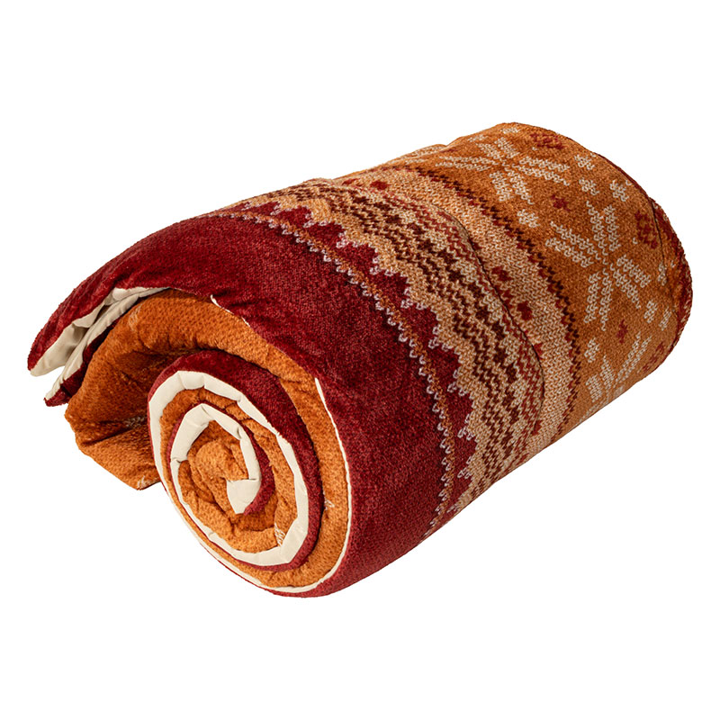 おうちで洗える こたつ掛けふとん 正方形(190×190cm)ロブラン オレンジ