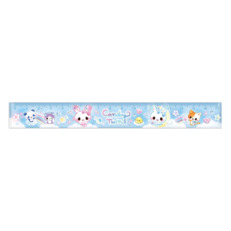 定規 17cm キャンディツインズ スター