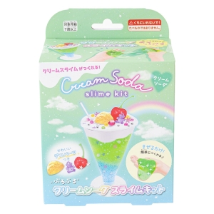 ぷるぷる クリームソーダ スライムキット
