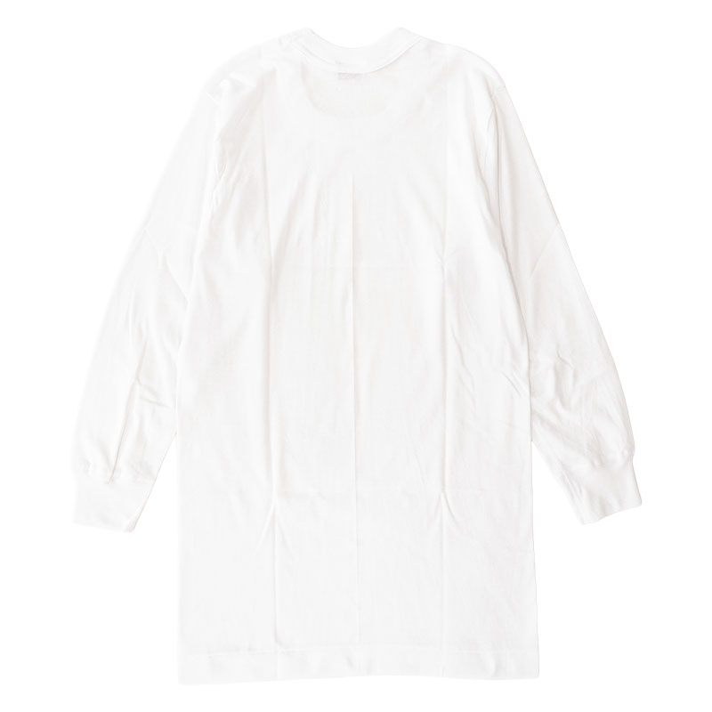 メンズ B.V.D. 九首八分袖Tシャツ ホワイト