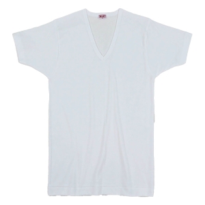 BVD V首半袖Tシャツ M ホワイト