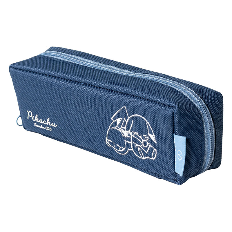 パコトレー ペンケース ピカチュウ おやすみ ネイビー